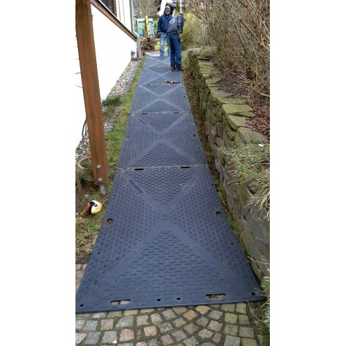 E-Mat Heavy Duty Access Mat Double Sided - 2440mm x 610mm x 12mm - 17.5kg