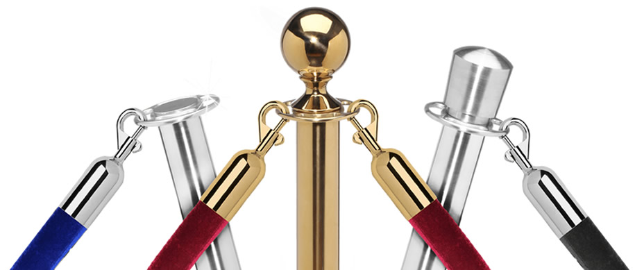Elegance Ball Top Rope Barrier Post - Fixed Base