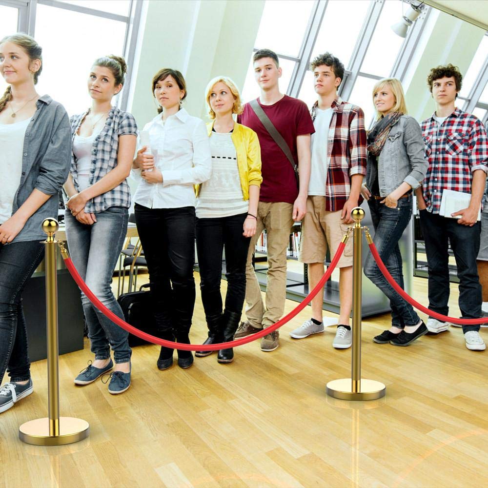 Elegance Ball Top Rope Barrier Post - Fixed Base