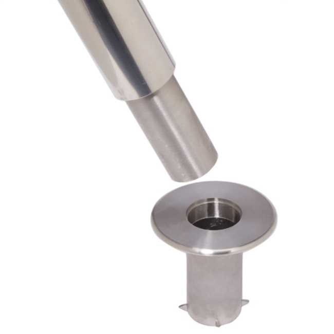 Elegance Ball Top Rope Barrier Post - Removable Base - Kingfisher ...