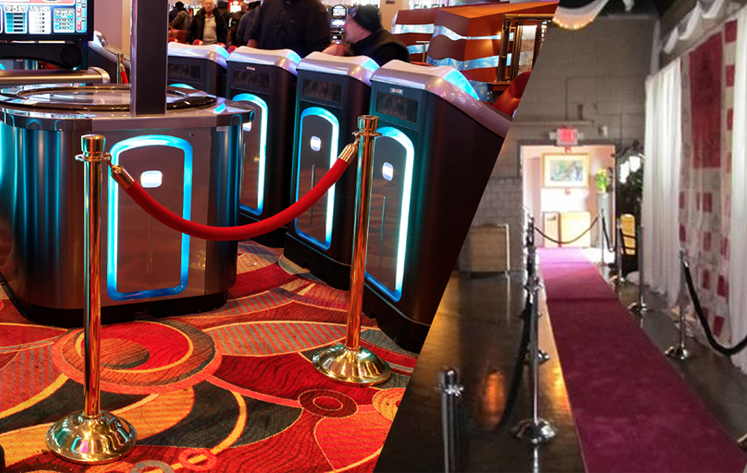 Elegance Crown Top Rope Barrier Post - Fixed Base