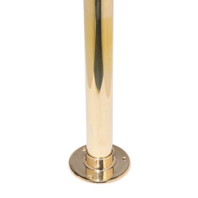 Elegance Flat Top Rope Barrier Post - Fixed Base