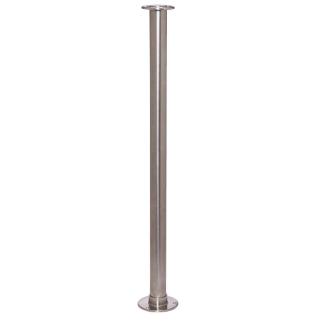 Elegance Flat Top Rope Barrier Post - Fixed Base