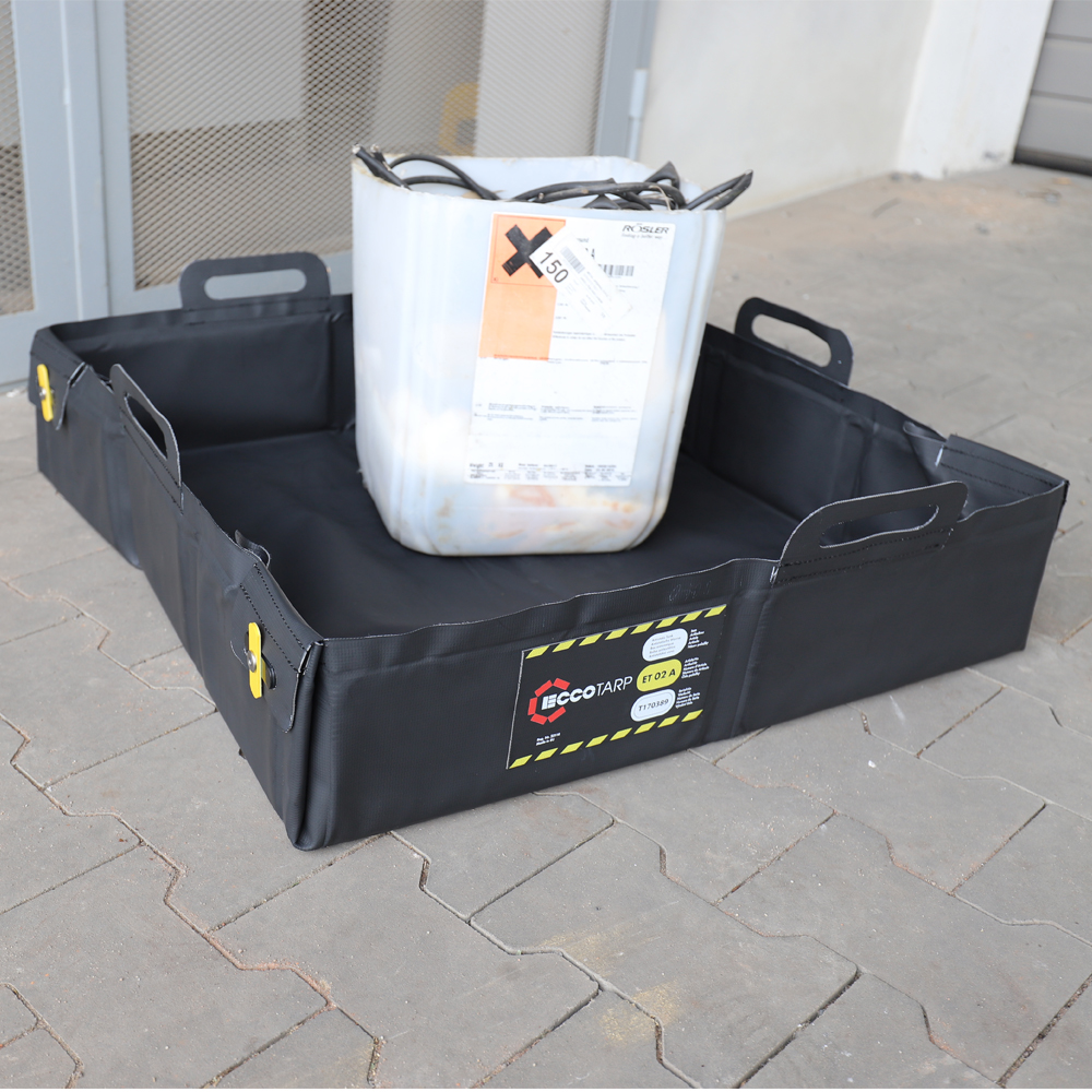 Eccotarp Collapsible Antistatic Containment Tank