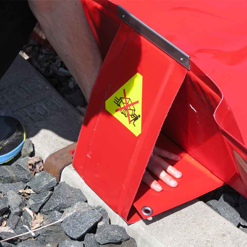 Eccotarp Collapsible Railway Spill Bund - 800 Litre