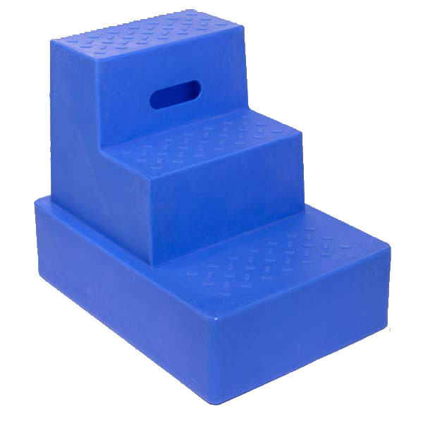 Safety Steps & Mounting Block - Three Step
