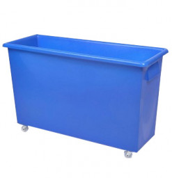 Wheeled Slimline Bottle Bin- 165 Litre