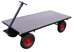 Four Wheel Turn Table Trolley - Length 1800mm