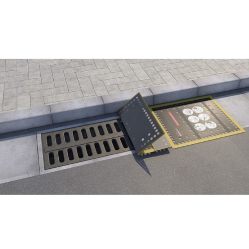 Eccotarp Foldable Drain Cover - 75 x 63cm