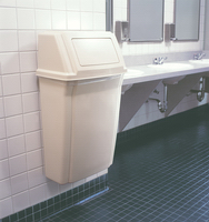 Slim Jim Wall Mounted Litter Bin - 57 Litre