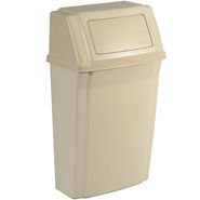 Slim Jim Wall Mounted Litter Bin - 57 Litre