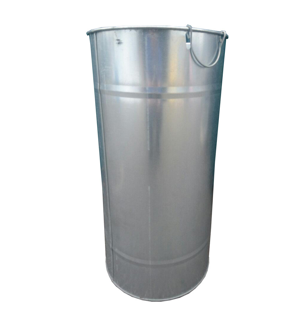 Galvanised Metal Liner - side angle