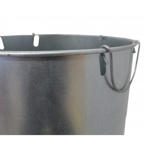 Galvanised Metal Liner - close up