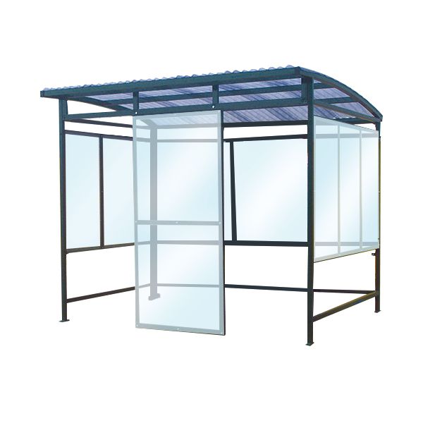 Covered Smoking Shelter