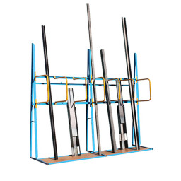 Vertical Storage Rack with Hoops
