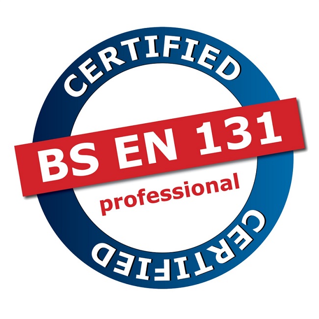 Climb-It Glass Fibre Swingback Stepladder