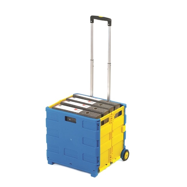 Blue & Yellow Folding Box Truck - 35kg Capacity