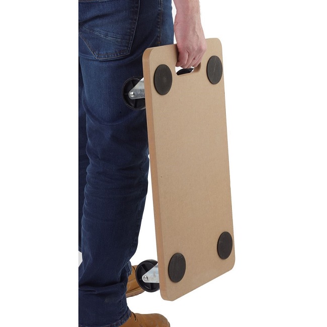 Four Wheeled Wooden Dolly - 150kg Capacity