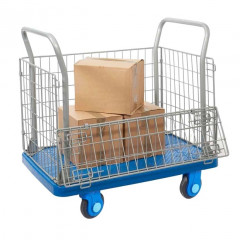 ProPlaz Super Silent Mesh Trolley with Half Drop Side - 300kg Capacity