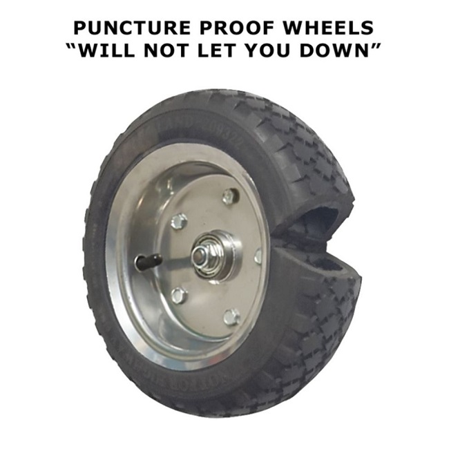REACH Compliant General Purpose Truck with Puncture Proof Wheels - 400kg Capacity