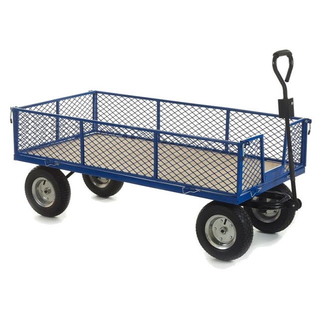 REACH Compliant Industrial General Purpose Truck with Mesh Sides - 500kg Capacity