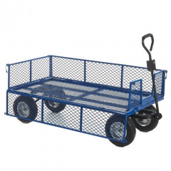 REACH Compliant Industrial General Purpose Truck with Mesh Sides - 500kg Capacity