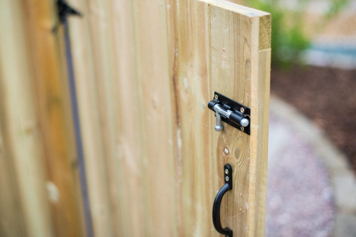 Double Chest Timber Wheelie Bin Store