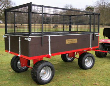 4 Wheel Timber Trailer - 760 kg Capacity