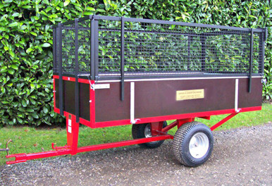 2 Wheel Timber 15 Cwt Tipping Trailer