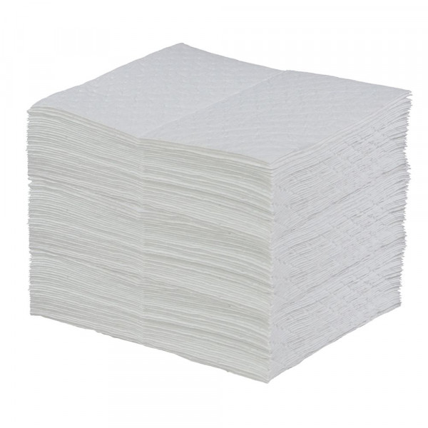 Premium Oil-Only Absorbent Pads - 50cm x 40cm - Pack of 100