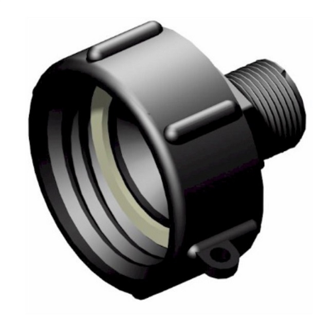 IBC S60x6 (2 inch) Female to 3/4 inch BSP Male Adaptor