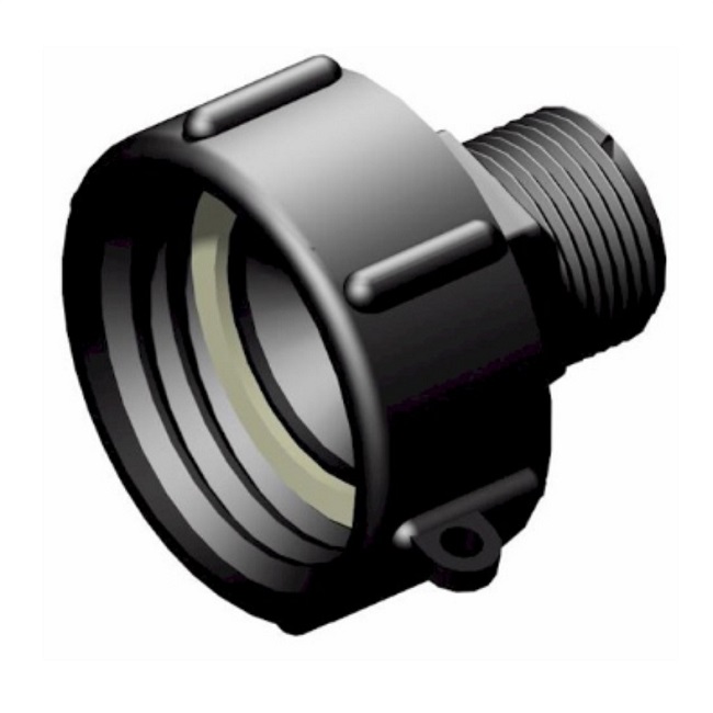 IBC S60x6 (2 inch) Female to 1 inch BSP Male Adaptor
