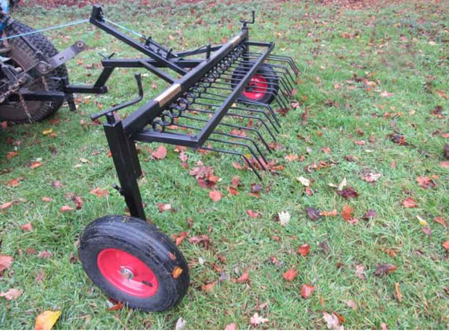 Hay Rake With 19 Tines
