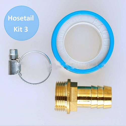 Hosetail Kit 3 - 3/4" x 20mm Hosetail