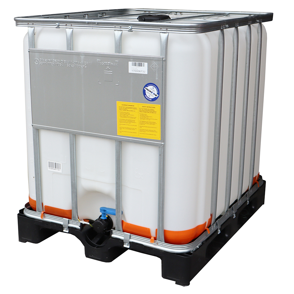 1000 Litre New Anti-Static IBC - Plastic Pallet - UN Approved