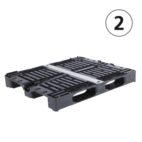 1000 Litre New IBC - 75mm/3" Valve - 400mm Lid - Plastic Pallet