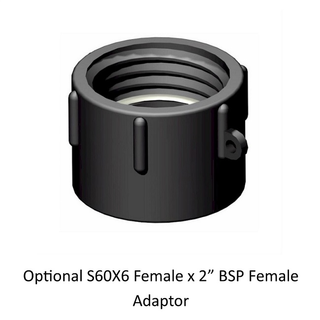 1000 Litre Reconditioned IBC - Black - Steel Pallet - Grade A