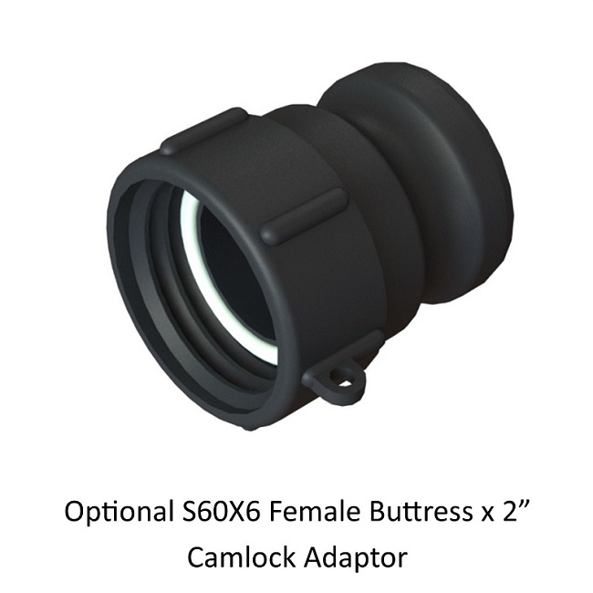 1000 Litre Reconditioned IBC - Black - Steel Pallet - Grade A