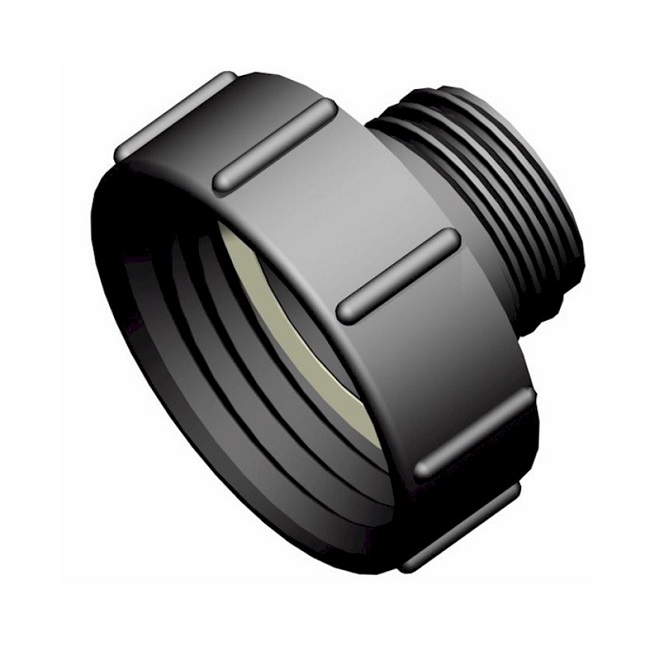 1000 Litre Reconditioned IBC - 75mm/3" Valve - Steel Pallet - Grade A