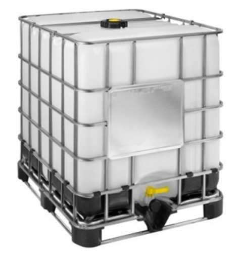 1000 Litre Reconditioned IBC - 75mm/3" Valve - Steel Pallet - Grade A