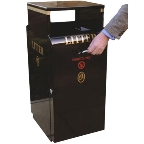 Valley 80 Litre Litter Bin with Cigarette Disposal Unit
