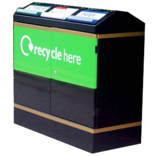 Terrace Recycling Bin - 300 Litre Capacity