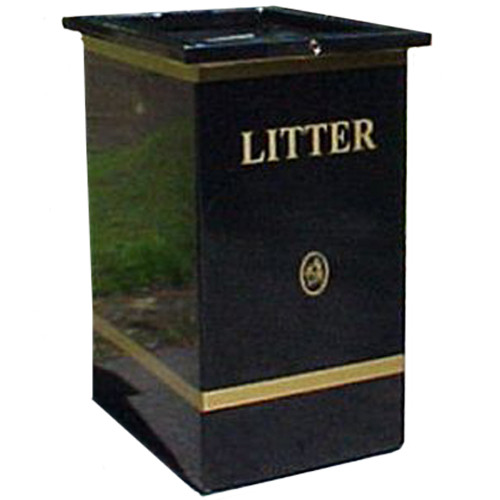 Godiva Open Top Litter Bin - 100 Litre Capacity