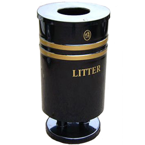 Grenadier Open Top Litter Bin - 90 Litre Capacity