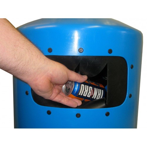 Hooded Top Litter Bin with Pest Guard - 90 Litre - lifestyle