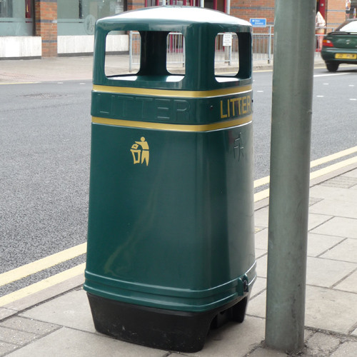 Premium Litter Bin - 90 Litre Capacity
