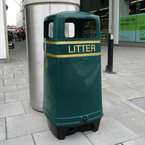 Premium Litter Bin - 90 Litre Capacity