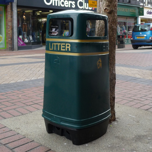 Premium Litter Bin - 90 Litre Capacity