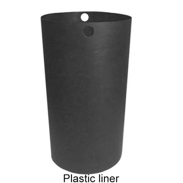 Eco Recycled Hooded Top Litter Bin - 90 Litre
