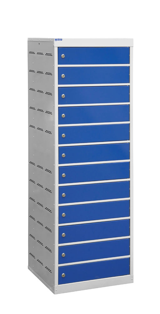 Laptop Charging Locker - 12 Tier - Cam Lock